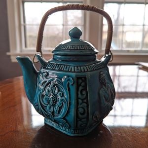 SOLD 💙 small blue Japanese teapot 💙